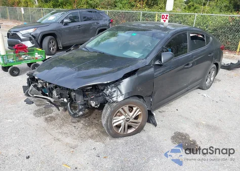 2020 Hyundai Elantra Sel z USA, uszkodzony, nr VIN 5NPD84LF5LH565885